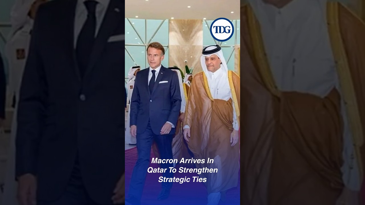 Macron Arrives in Qatar Amid Key Diplomatic Talks