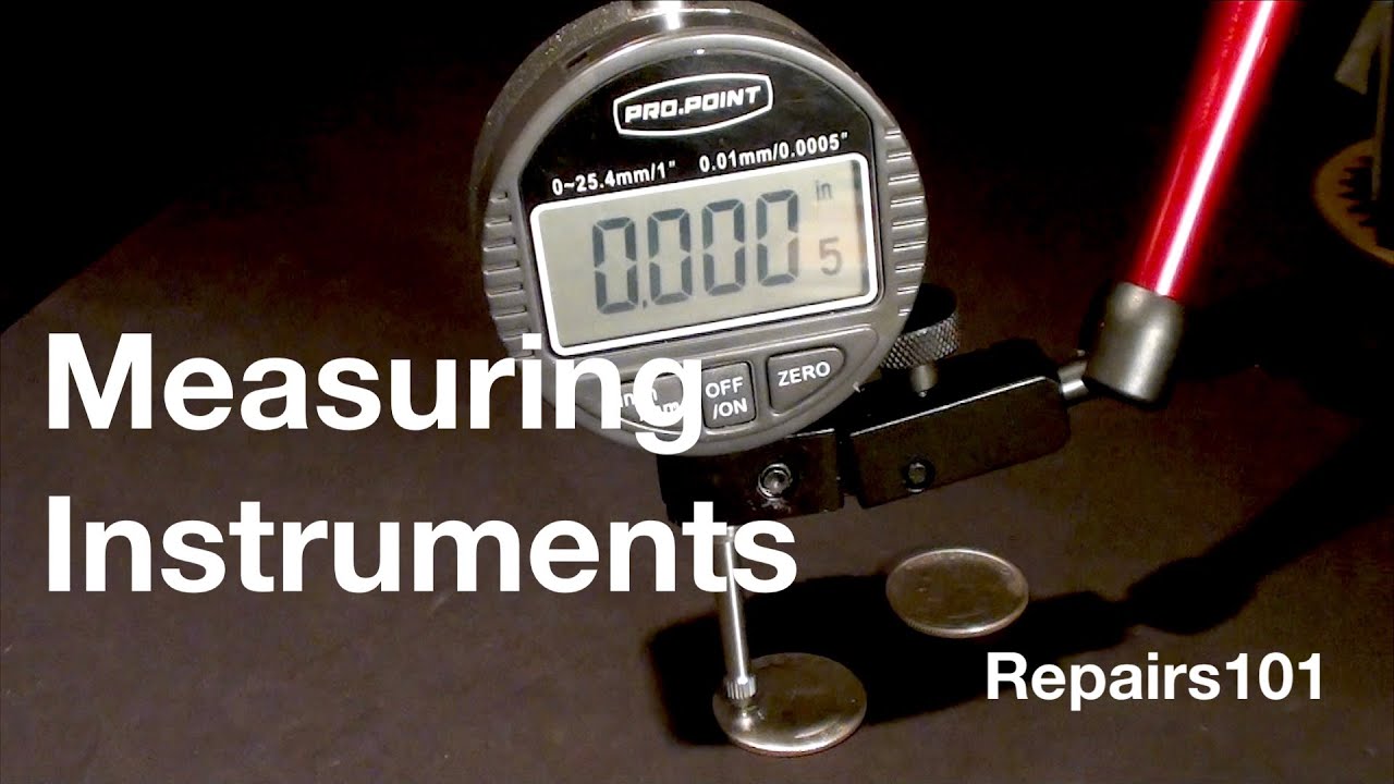 Measuring Instruments - Vernier Calipers, Telescoping Gauges, Dial Indicator & Digital Indicator