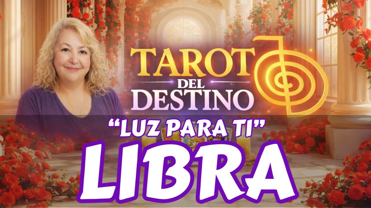 LIBRA ♎ DEJA EL DOLOR ATRÁS… LA LUZ Y LA FELICIDAD LLEGAN | Tarot del Destino #libra
