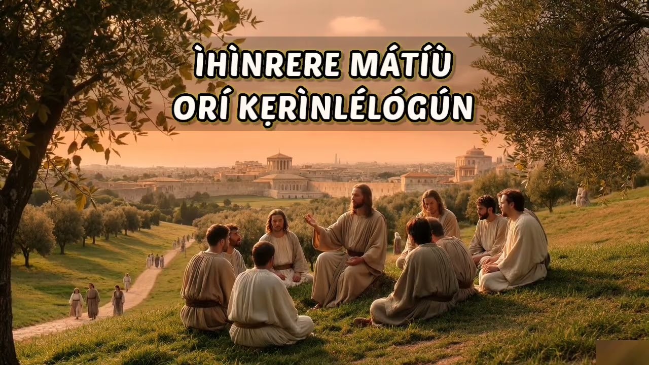IHINRERE MATIU - ORI KERINLELOGUN || YORUBA AUDIO BIBLE- MATTHEW 24 || PST SORETIRE || ADULLAM STUDI