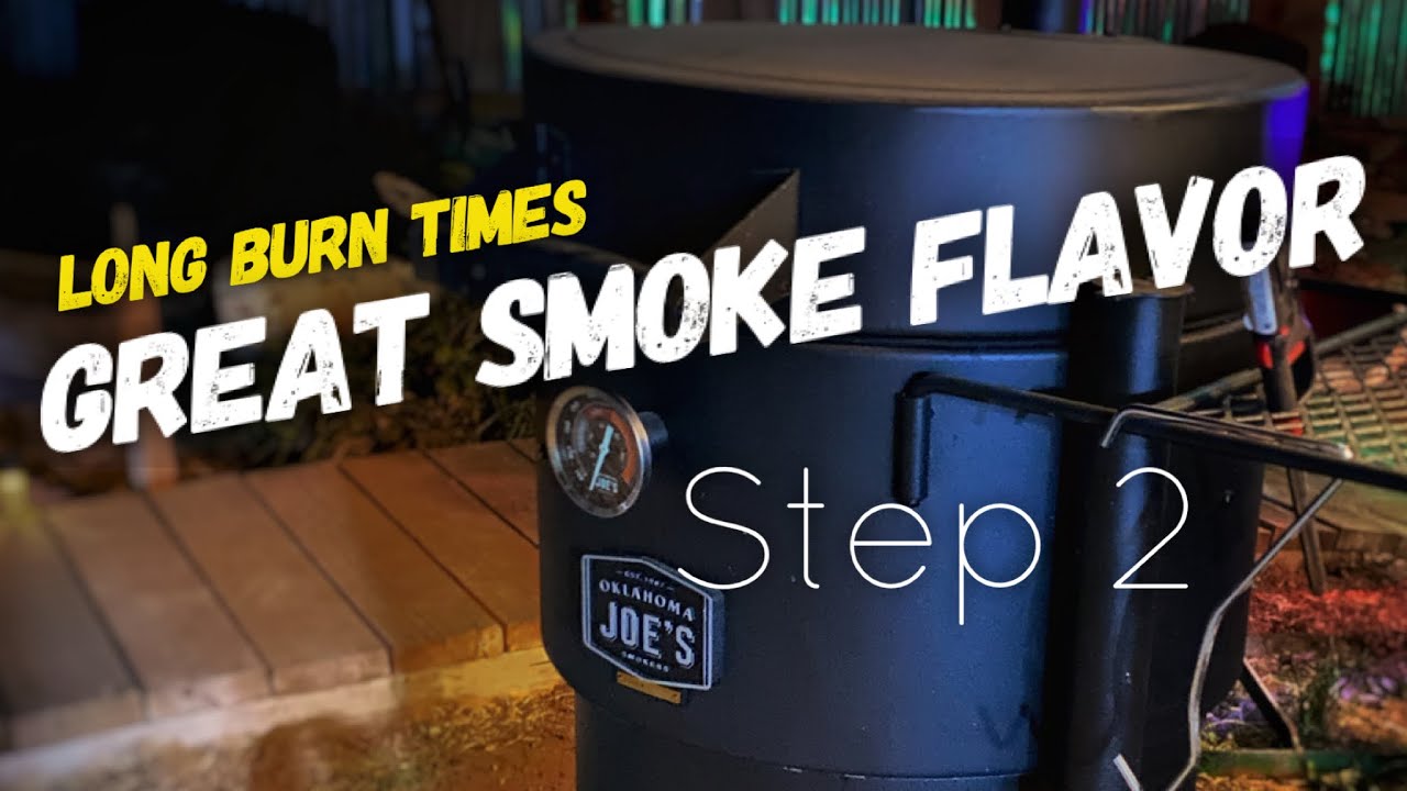 HOW TO LIGHT CHARCOAL FOR LONG BURN TIMES AND GET GREAT SMOKE FLAVOR ON THE OKLAHOMA JOE'S BRONCO