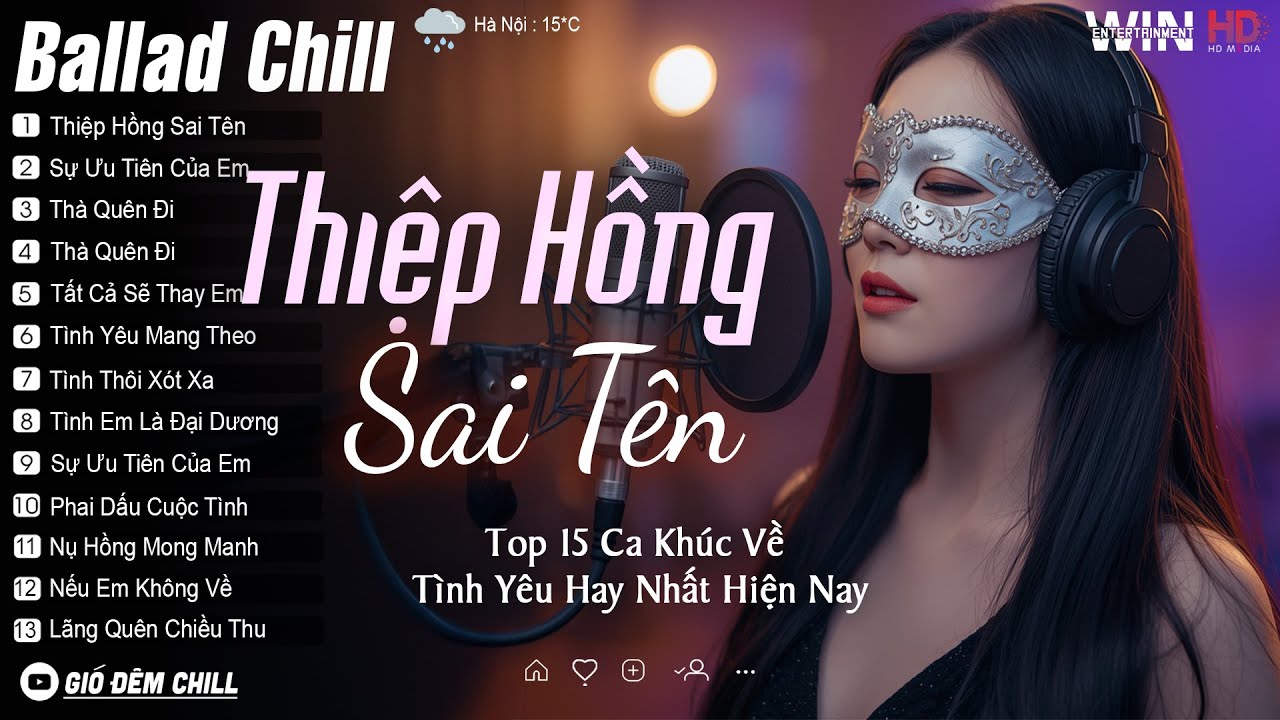 Thiệp Hồng Sai Tên - Nữ Ca Sĩ Giấu Mặt Cover - Anh Viết Thiệp Hồng Tên Anh Thì Đúng