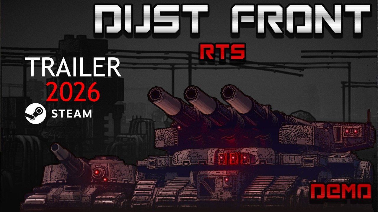 DUST FRONT RTS - Steam demo trailer