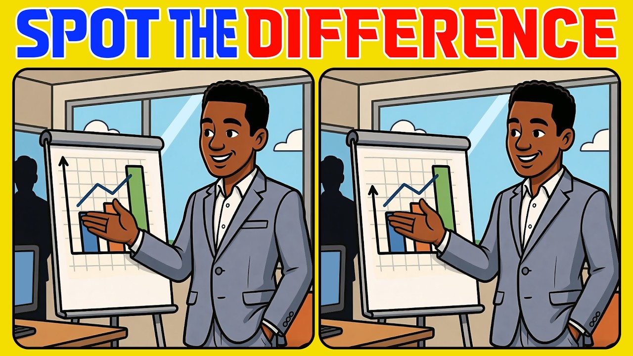 Spot the Difference for a Sharper Mind : Relaxing Brain Workout (Normal)