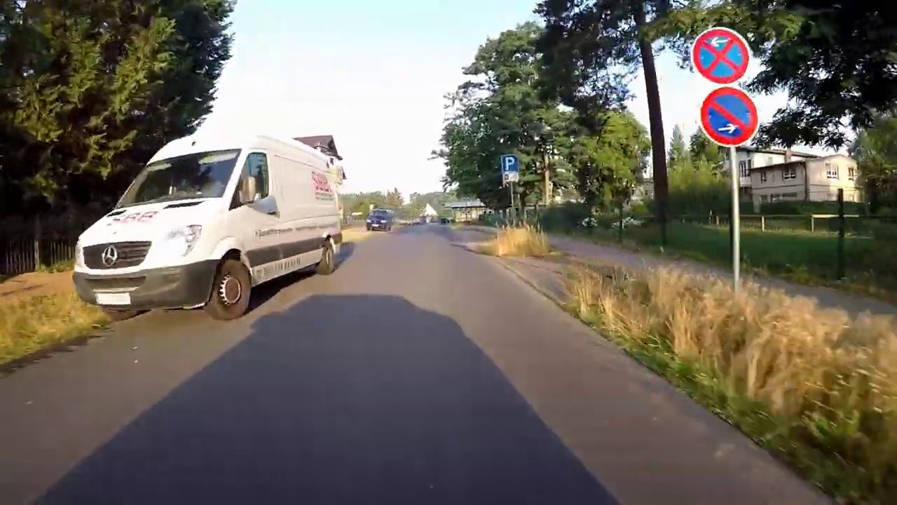 Fahrt durch Basdorf 2019