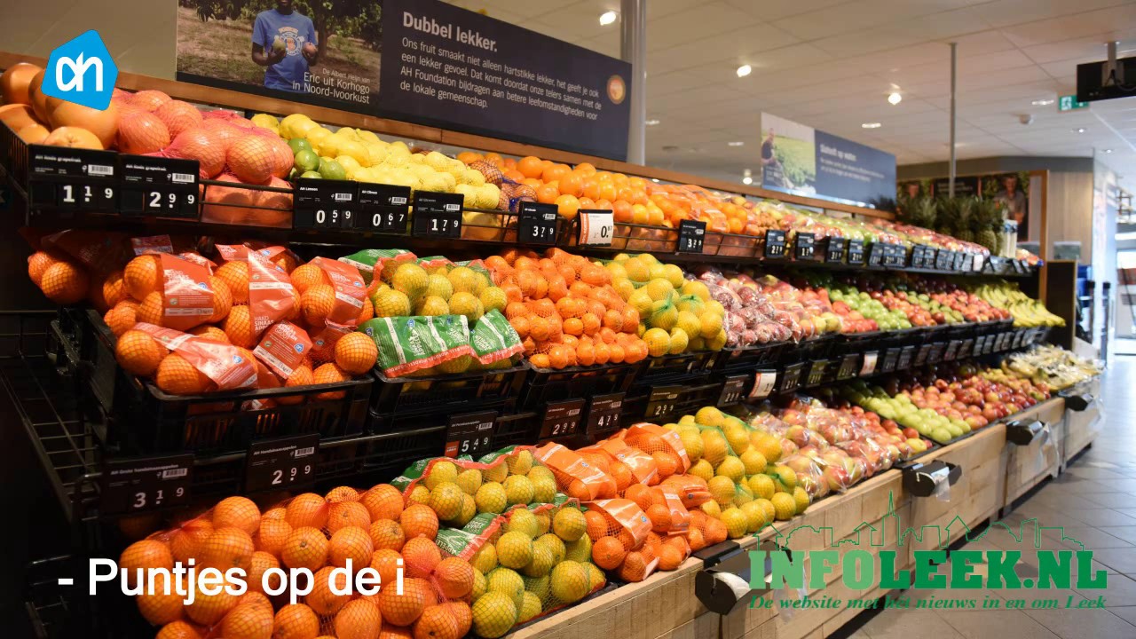 Verbouwing Albert Heijn Leek