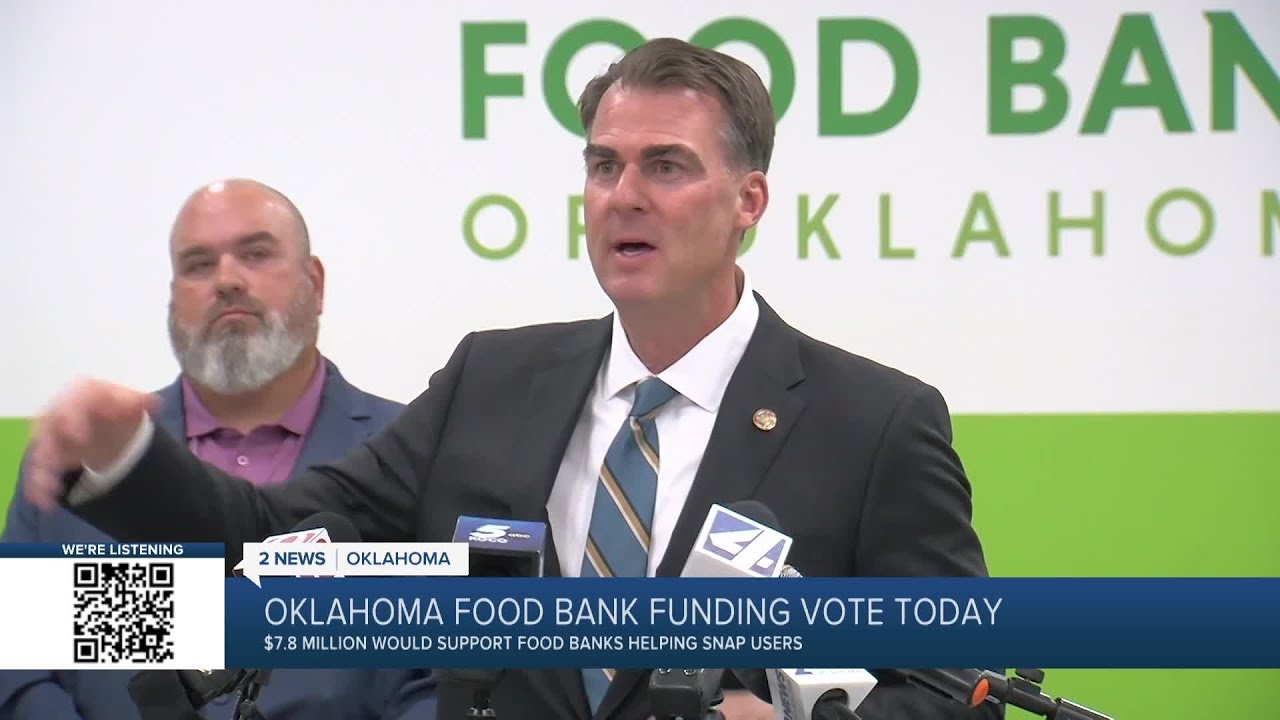 Governor Stitt announces vote for emergency SNAP funding