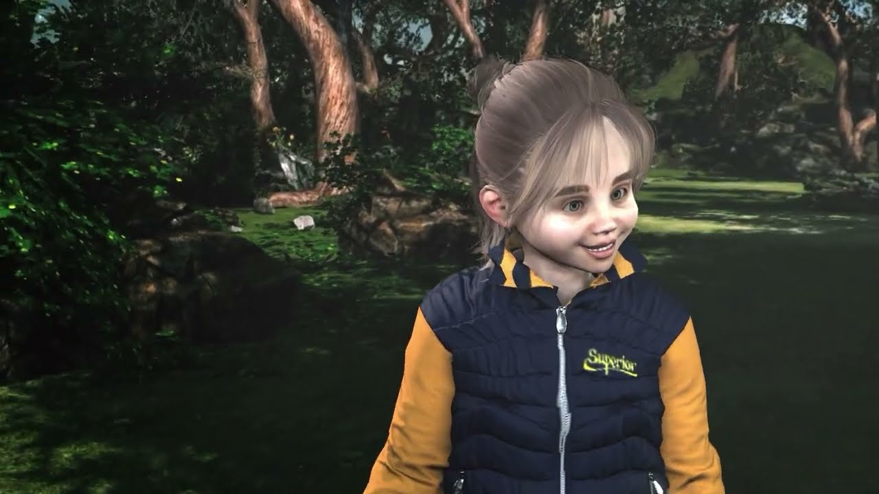 The adventures of Robyn Made in Iclone 8-- Voices Eleven labs and replica.