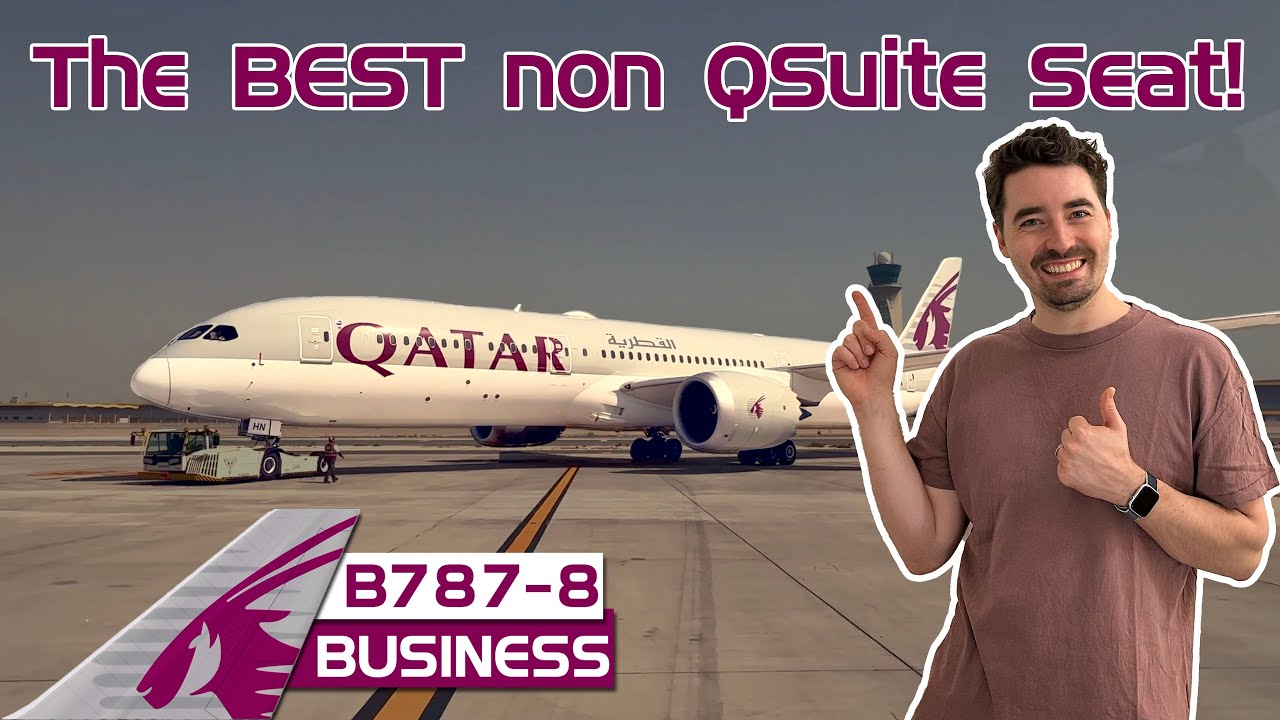 Qatar Airways Business Class Review | 787-8 Super Diamond Seat from Doha to Vienna