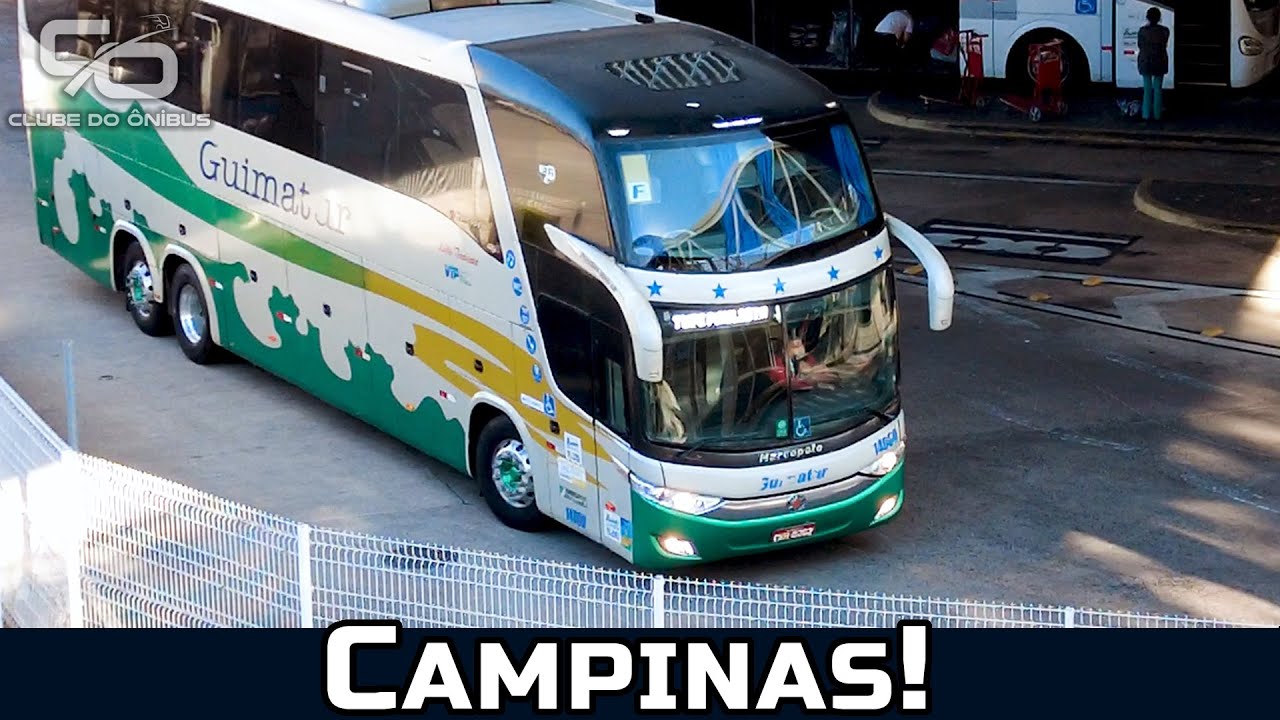 RODOVIÁRIA DE CAMPINAS | MOVIMENTO DE ÔNIBUS EM DIA DE DOMINGO