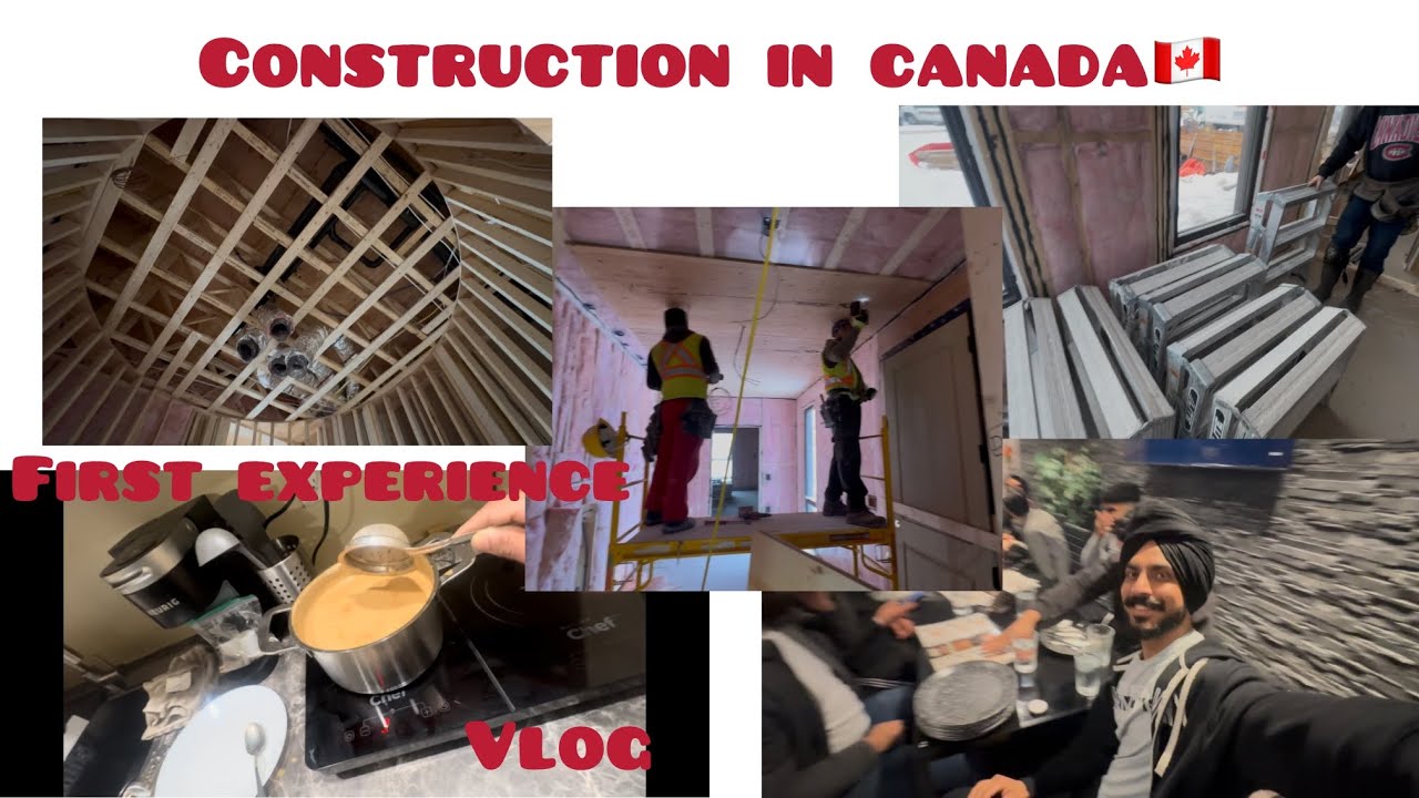 “Working Far From Home for the First Time (Construction Vlog)” #canadianstyle #construction #travel