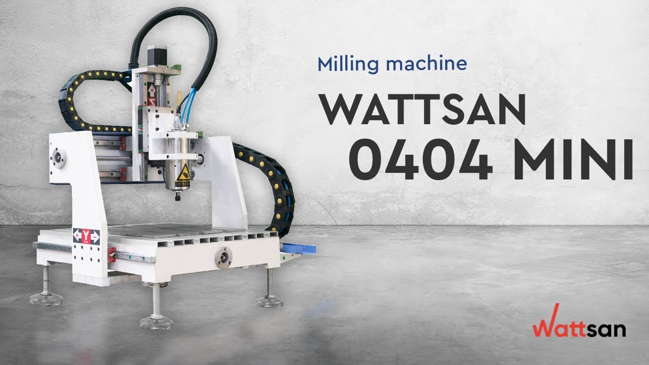 Wattsan 0404 Mini - compact and practical milling machine