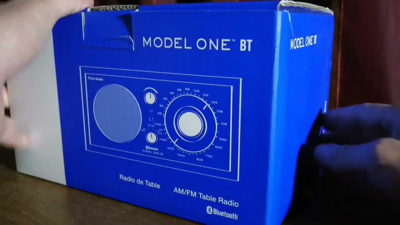 Распаковка и первый тест на FM и AM моего нового Tivoli Model One BT