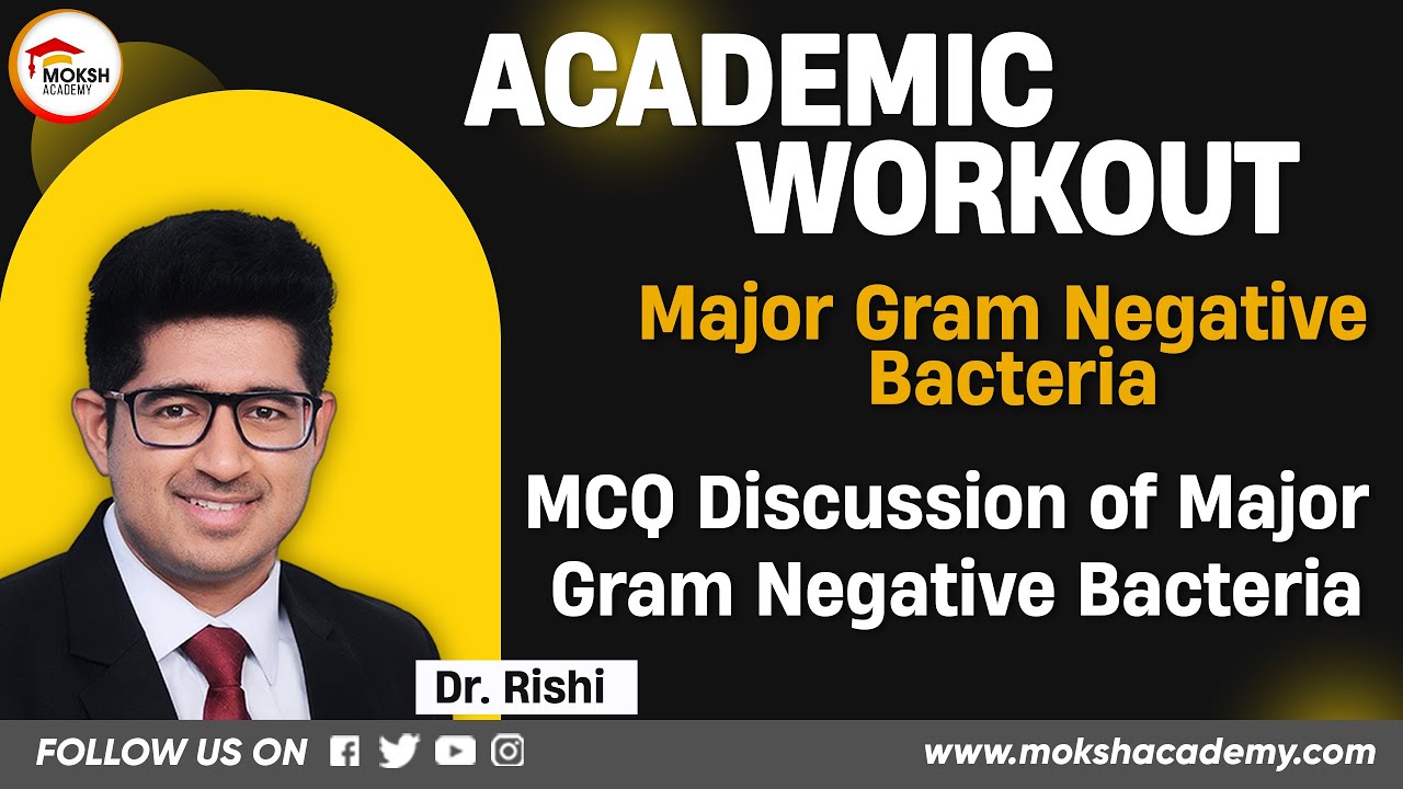 Academic Workout #215:Microbiology-MCQ Discussion of Major Gram-Negative Bacteria