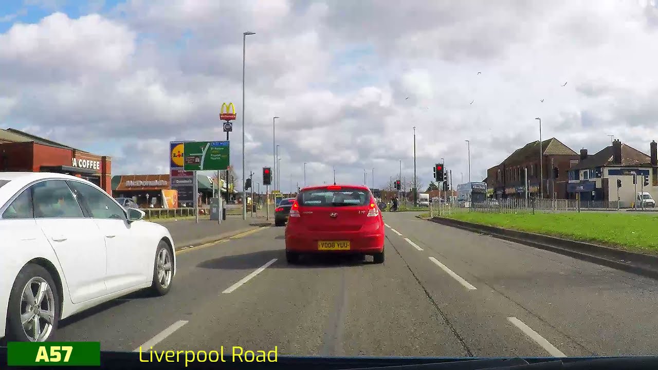 England Road Tours - A57 Liverpool to Lincoln via Manchester and Sheffield