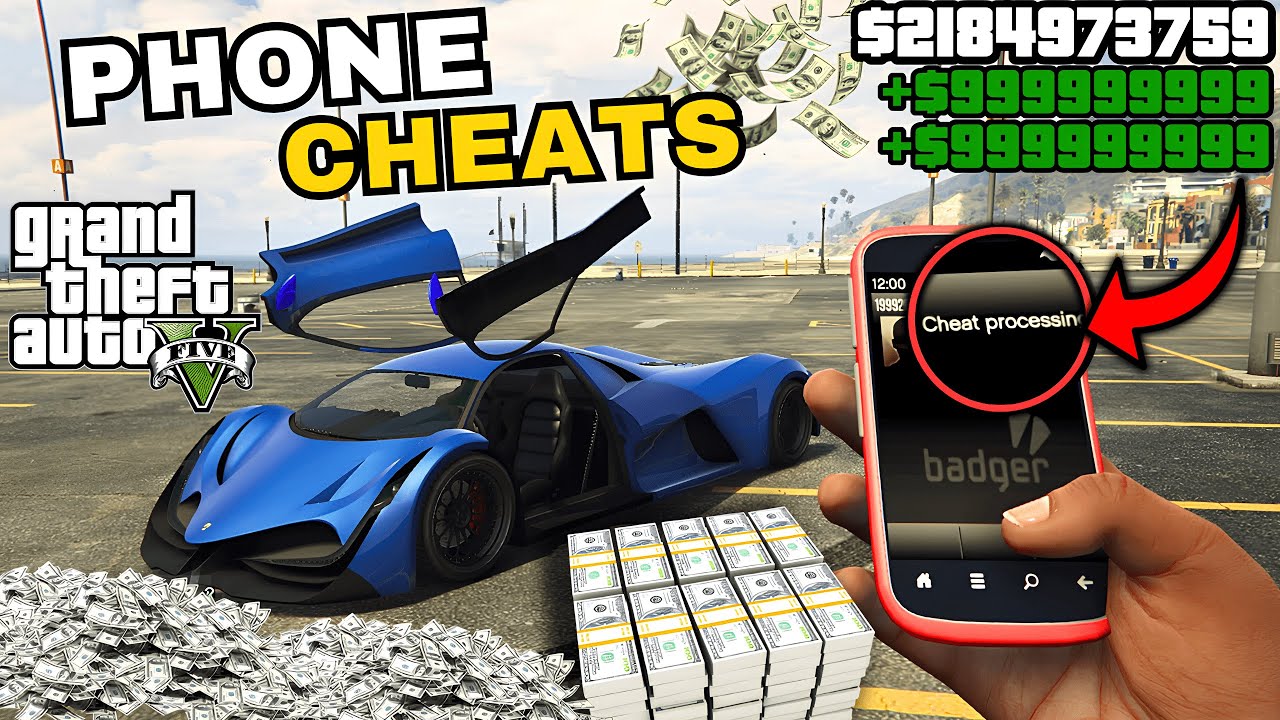 GTA 5 - NEW SECRET PHONE CHEAT CODES 2024 (Sport Cars, God Mode... / All Consoles & PC)