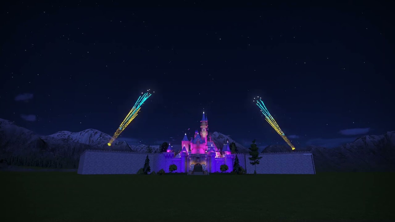 Planet Coaster Hong Kong Disneyland Fireworks -Momentous (Updated Version)