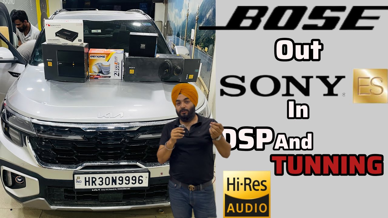 BOSE AUDIO OUT SONY IN✅KIA SELTOS AUDIO UPGRADE✅SELTOS BOSE SPEAKERS✅SONY ES SERIES✅SELTOS MODIFIED