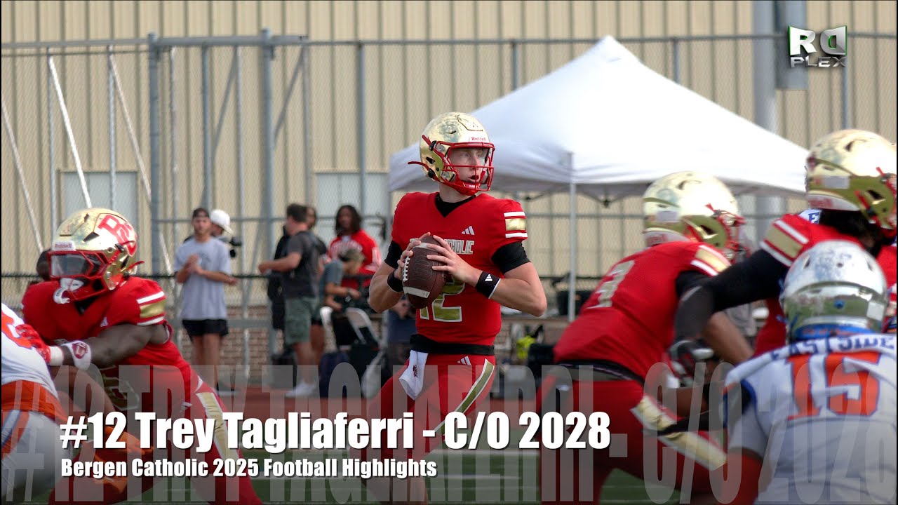 #12 Trey Tagliaferri - C/O 2028 - 2025 Football Highlights