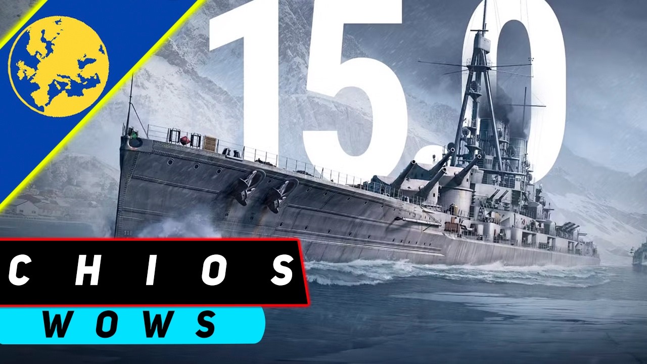 ЛИНКОР CHIOS! ПЕРВЫЙ ВОИН С ЭГЕЙСКОГО МОРЯ! WORLD OF WARSHIPS