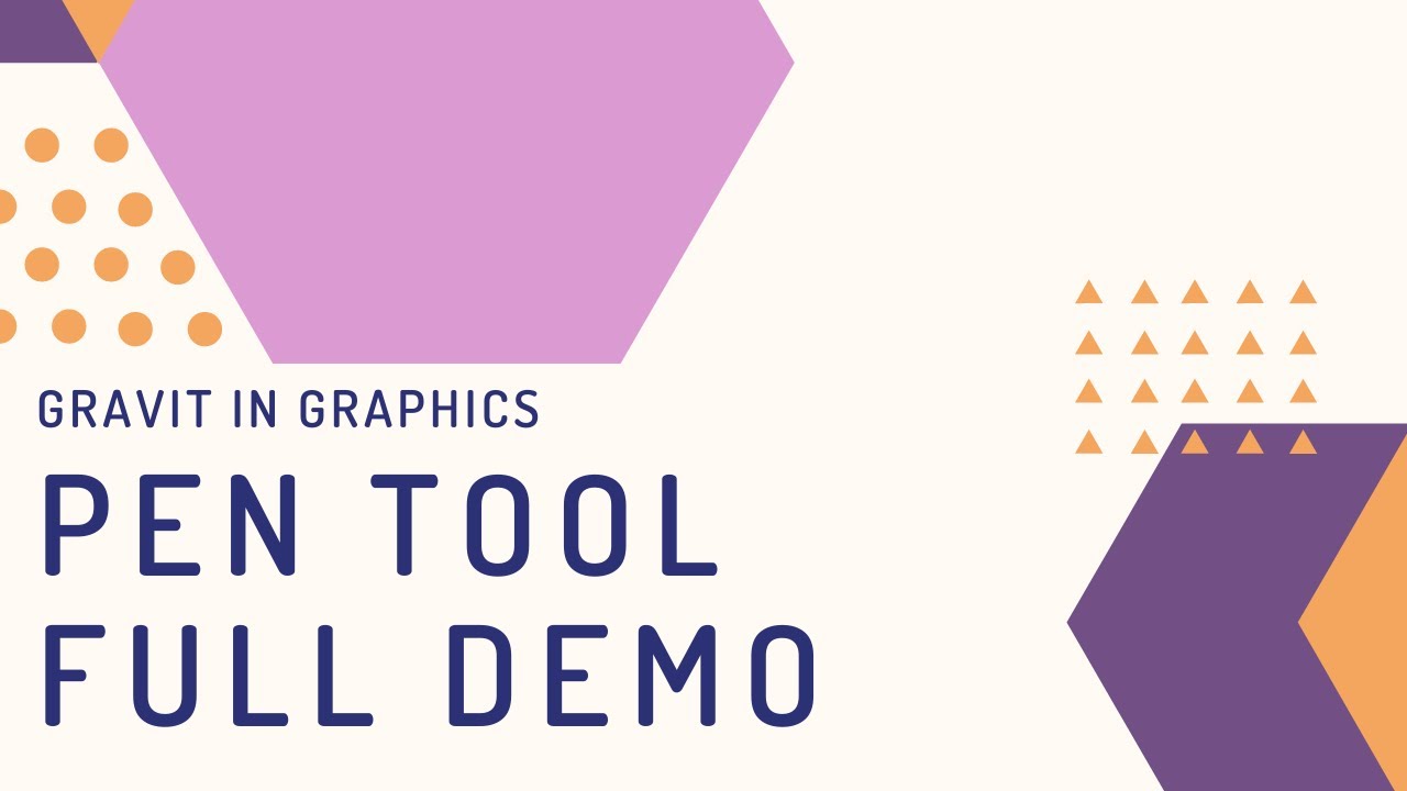 Gravit: Pen Tool Full Demo