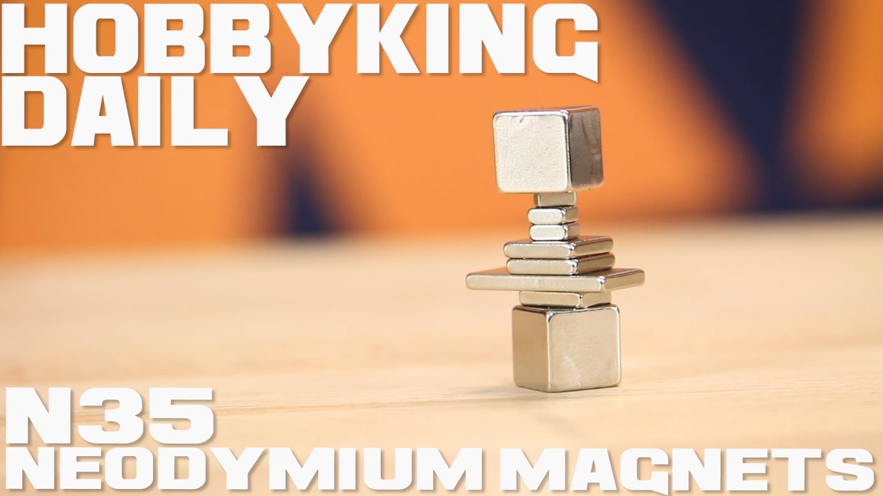 N35 Neodymium Magnet 5 x 5 x 2mm (10pcs) - HobbyKing Daily
