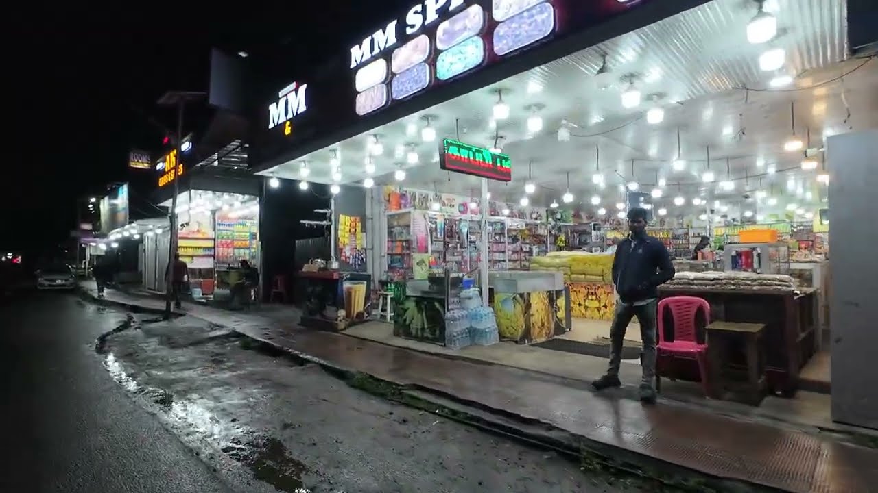 Kumily Night Market & Food Streets 2025 | #kumily #thekkady #kerala #nightlife