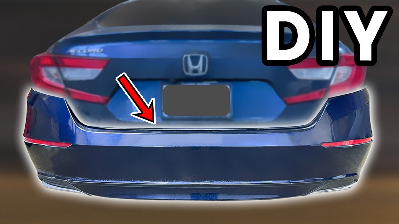 DIY 2018-2022 Honda Accord Rear Bumper Removal | How To Remove Honda Accord Rear Bumper