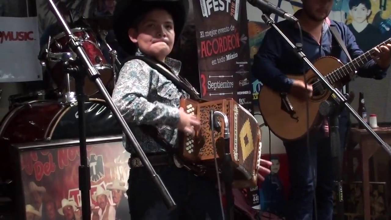 Acordeón Fest 2016 - David Saucedo interpretando 