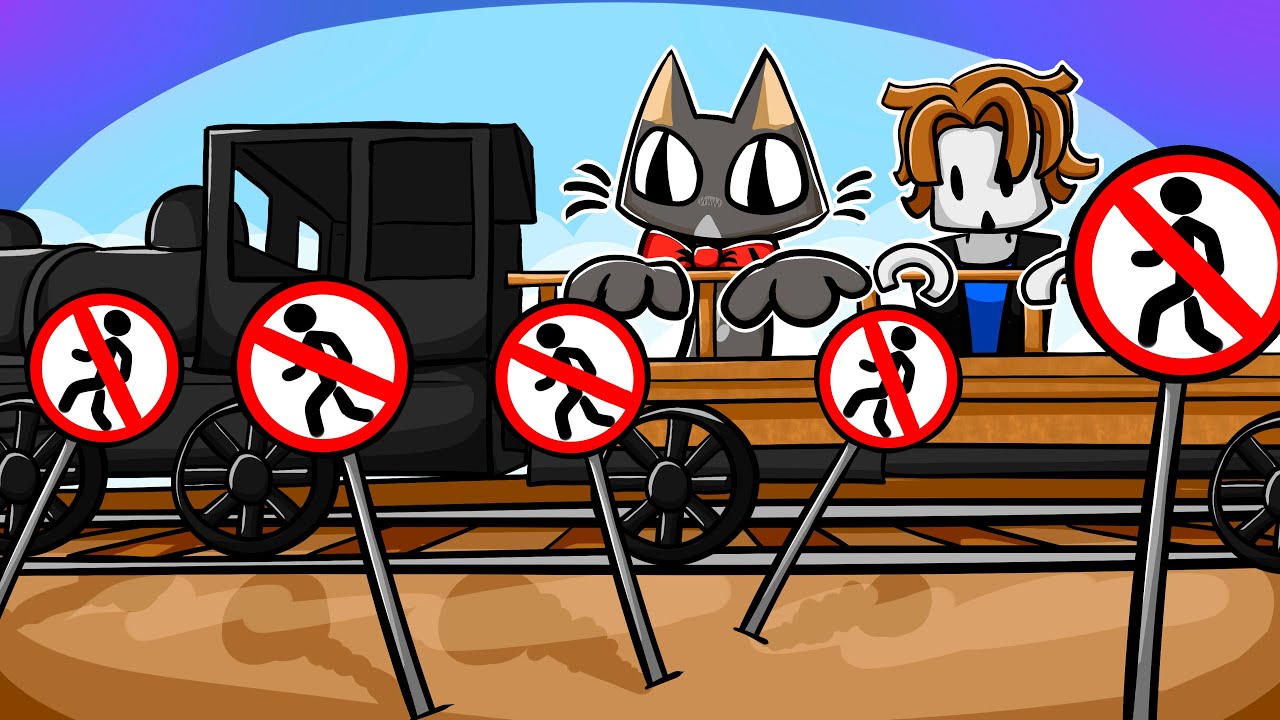 RIELES MUERTOS pero SIN BAJARSE DEL TREN 🚂 (ROBLOX DEAD RAILS)