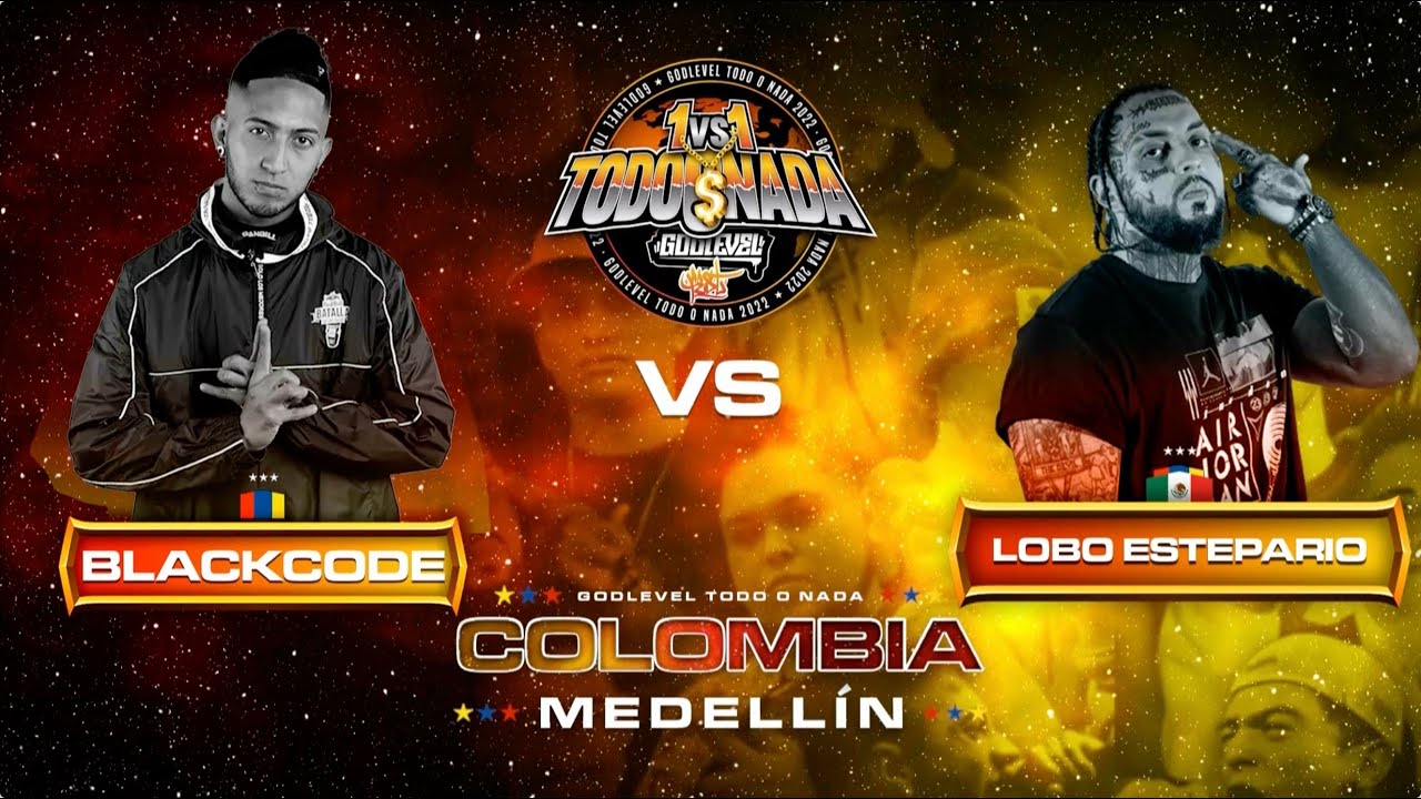 Blackcode vs Lobo - Semifinal - God Level Todo o Nada Medellín (oficial)
