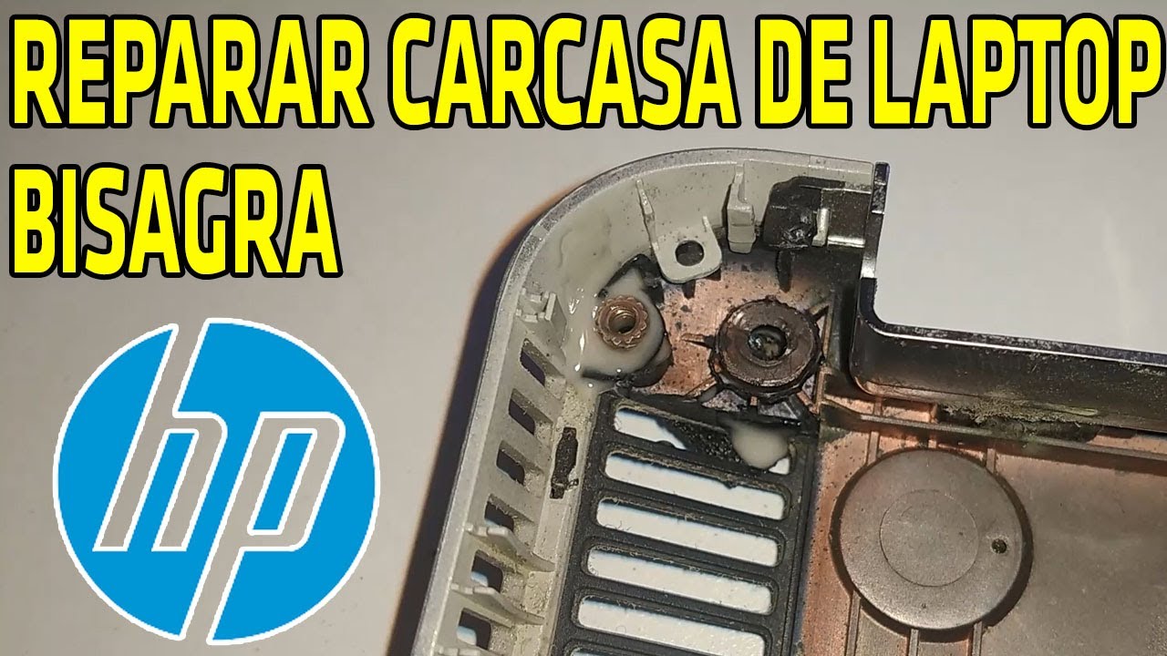 ✅ REPARAR Postes de CARCASA [Plástico] | Base para BISAGRA de pantalla de LAPTOP HP