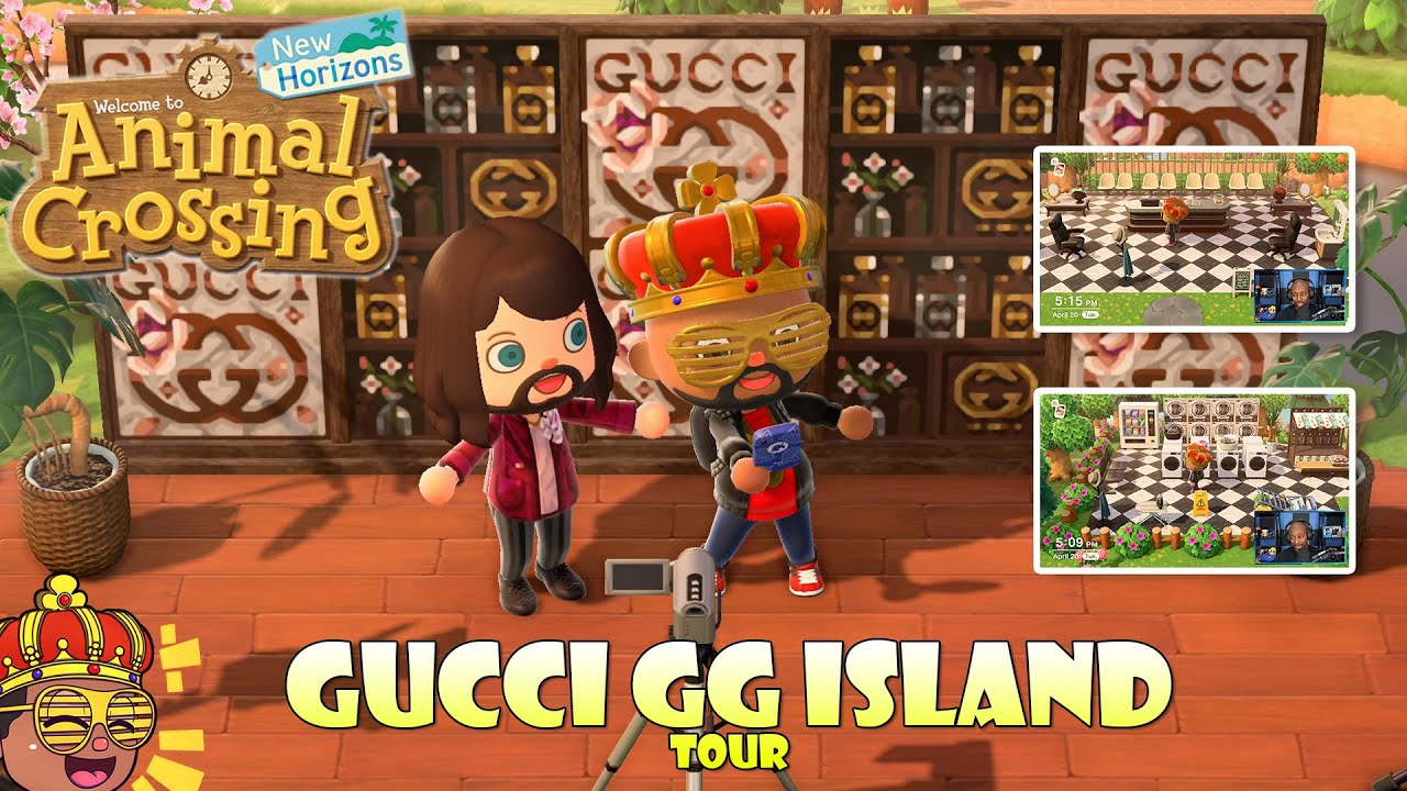 Gucci GG Island Tour! | Animal Crossing New Horizons