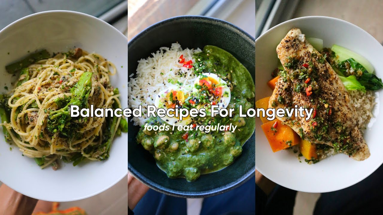 Balanced Recipes For Longevity // everyday kitchen staples