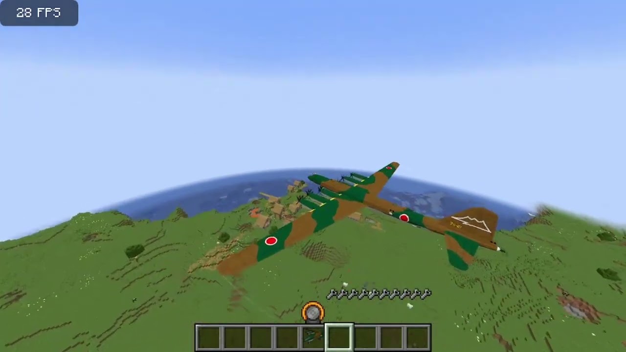 bomber airplane (minecraft mod)