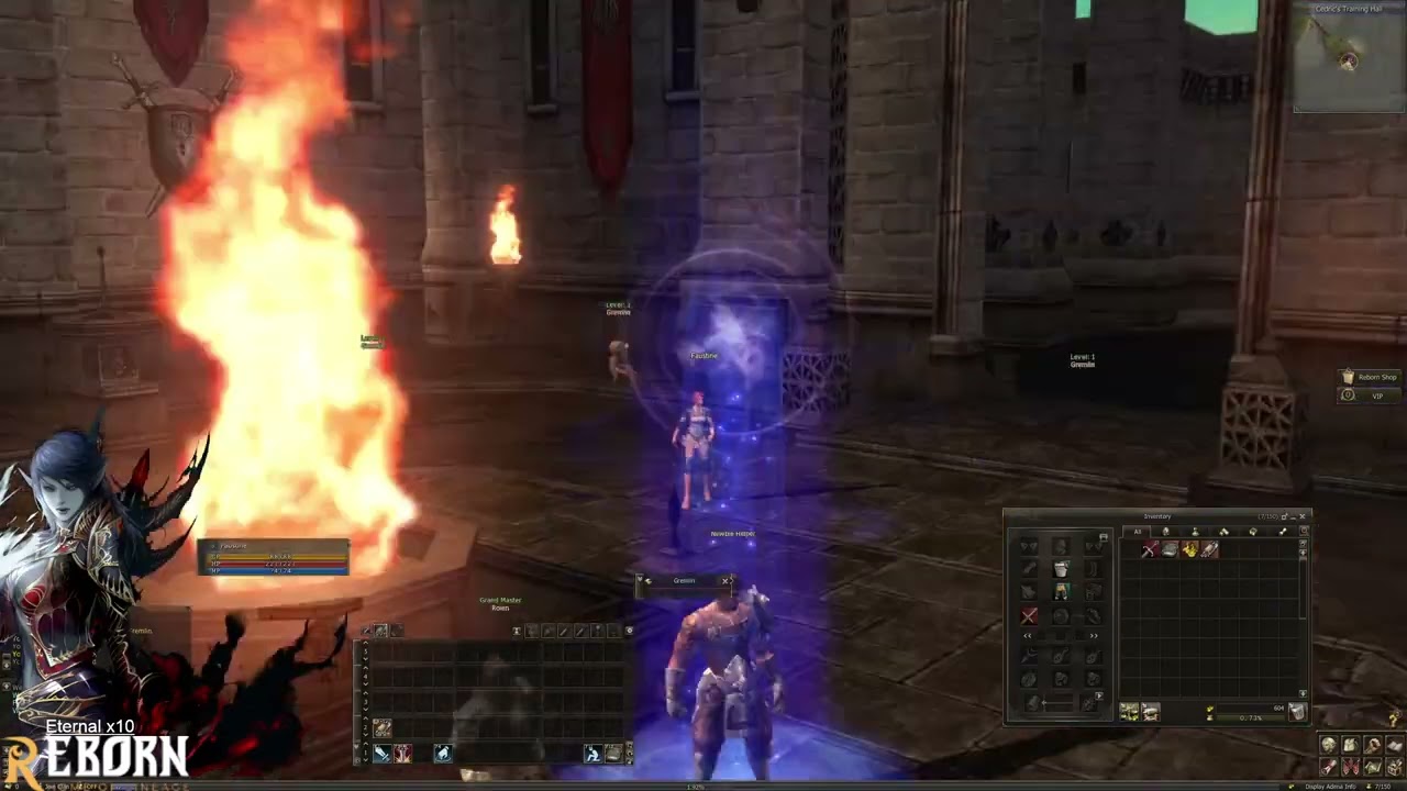 L2 Reborn Eternal x10 - Human Fighter - Montée de niveau facile #l2reborn #lineage2