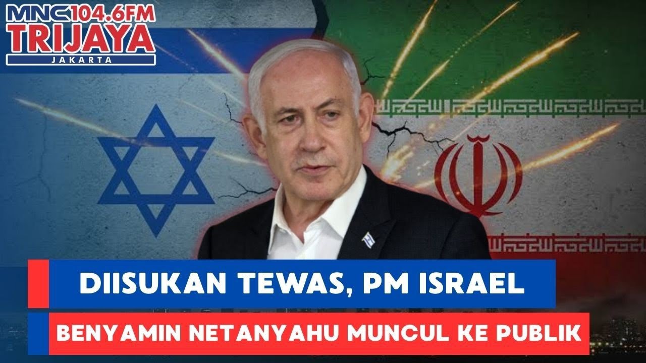 Diisukan Tewas, PM Israel Benyamin Netanyahu Muncul ke Publik! 