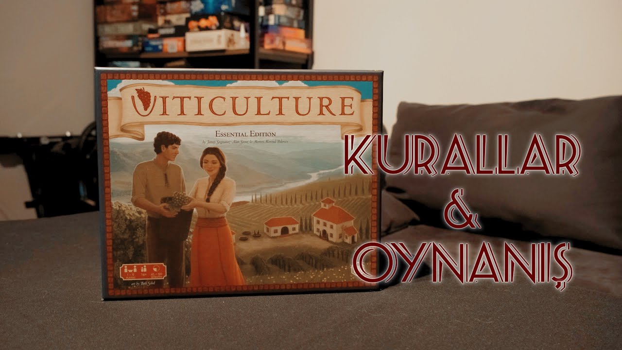 VITICULTURE KUTU OYUNU GAME İNCELEME - OYNANIŞ