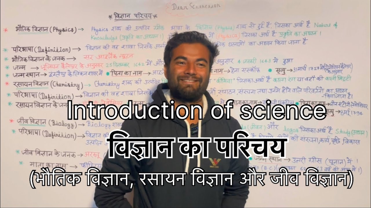 Introduction of science. (विज्ञान का परिचय) Introduction of Physics, Chemistry and Biology. Ankur…..
