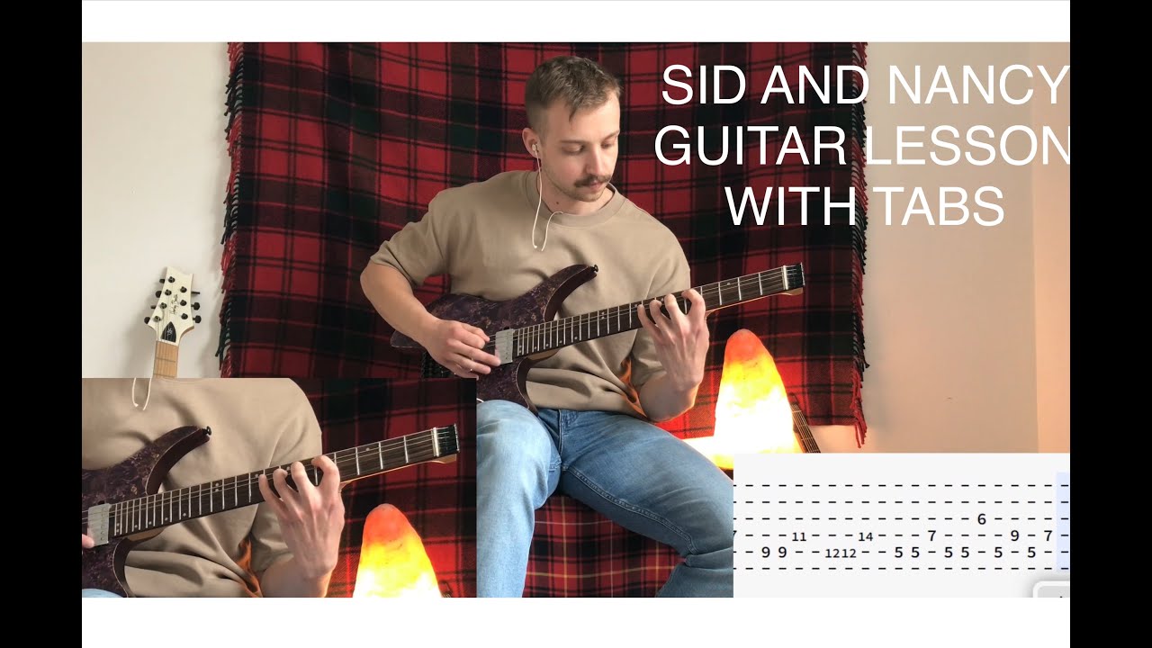 Sid and Nancy - Machine Gun Kelly - Guitar Lesson with Tabs