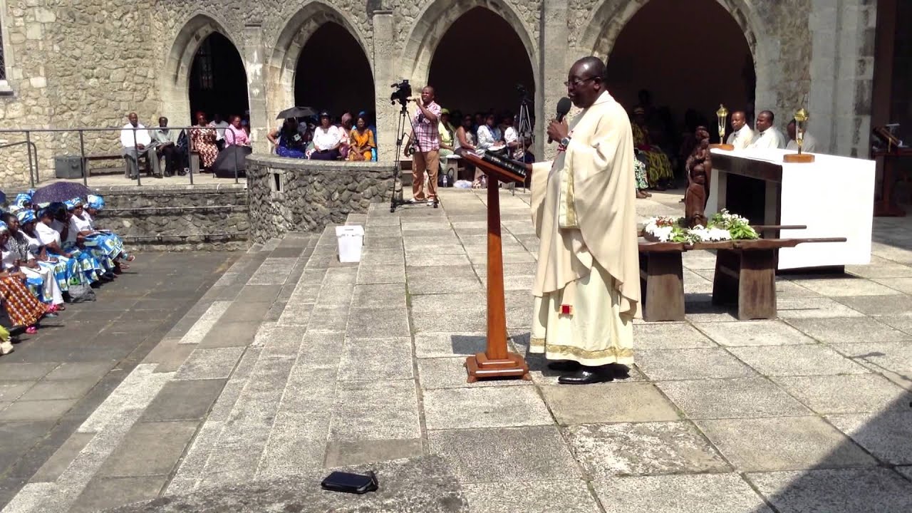 Pilgrimage to Aylesford lead by Fr. Mario Ozele 1