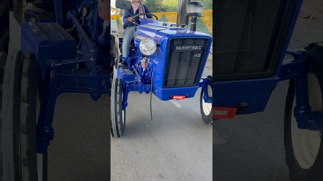 Farmtrac 45 new model launched #farmtrac #newtractor#youtubeshorts