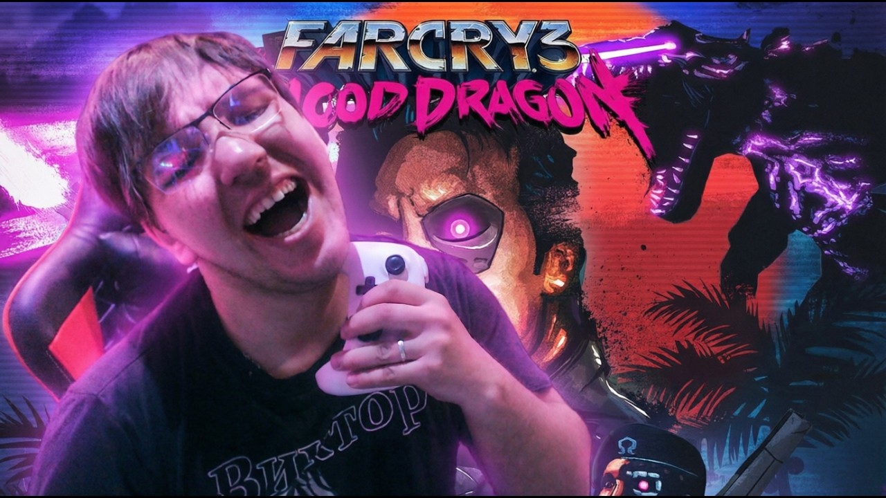 ⚡ ХАРДКОР ПРОХОЖДЕНИЕ: Blood Dragon #Gaming | Стрим #shorts #short #шортс