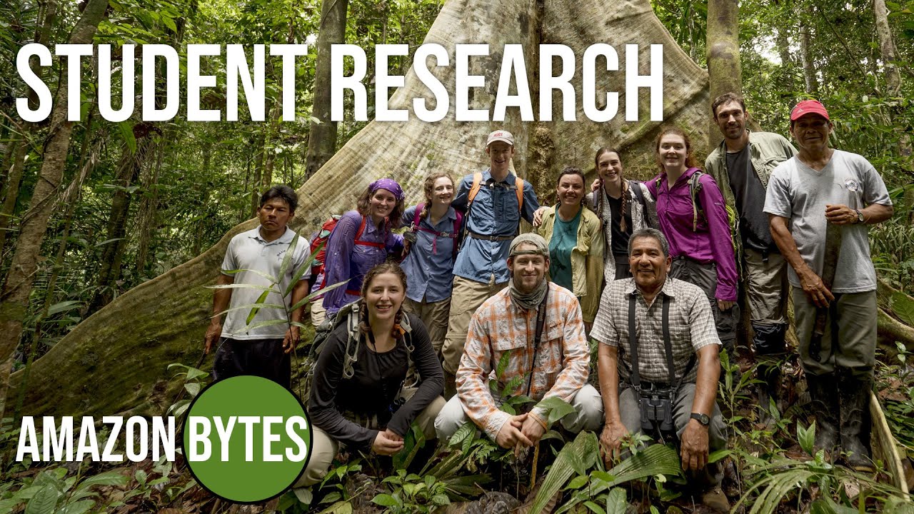 Amazing student research projects in the Amazon rainforest