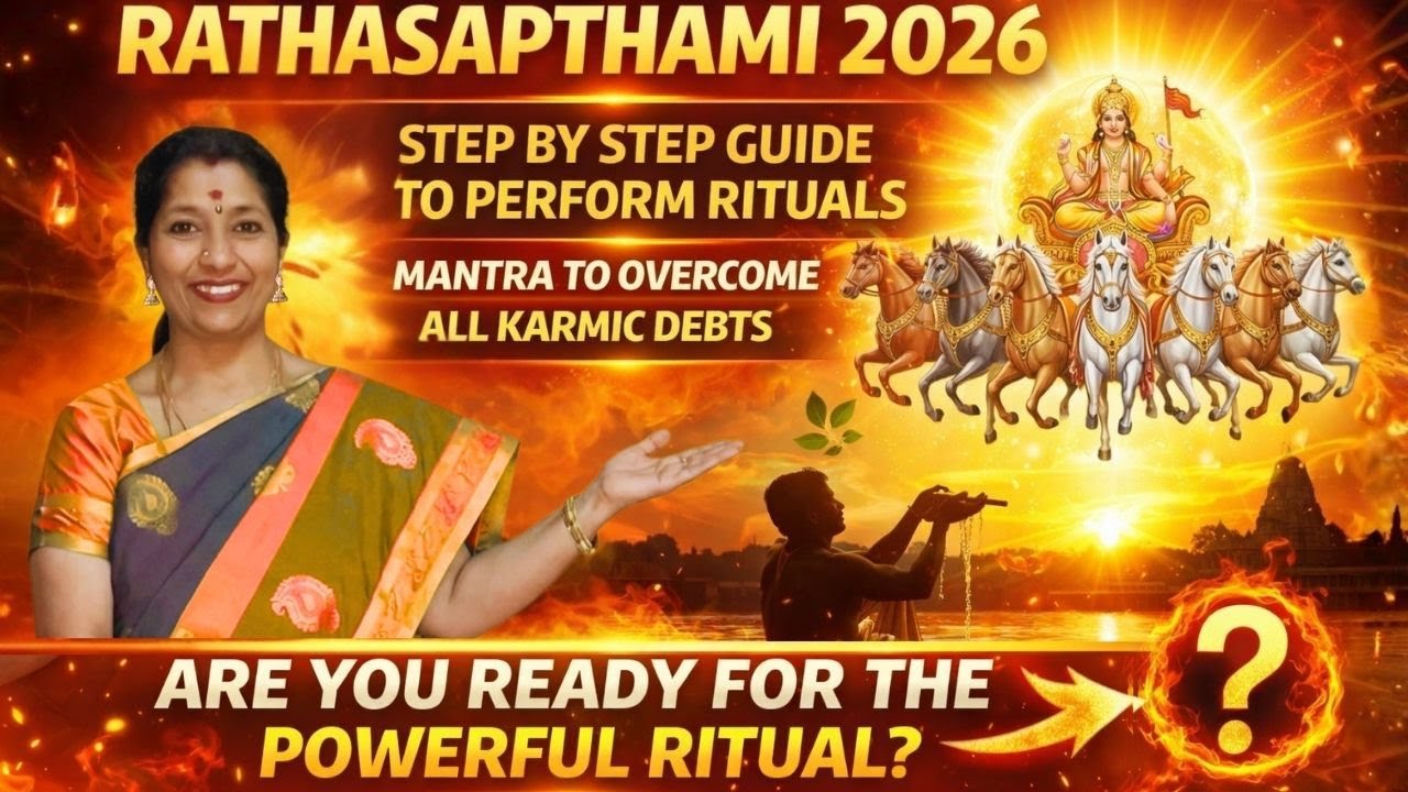 Dont Miss The Powerful Divine Window - Rathasapthami 2026 | Shakti Awakening With Vidhyaa Prakash