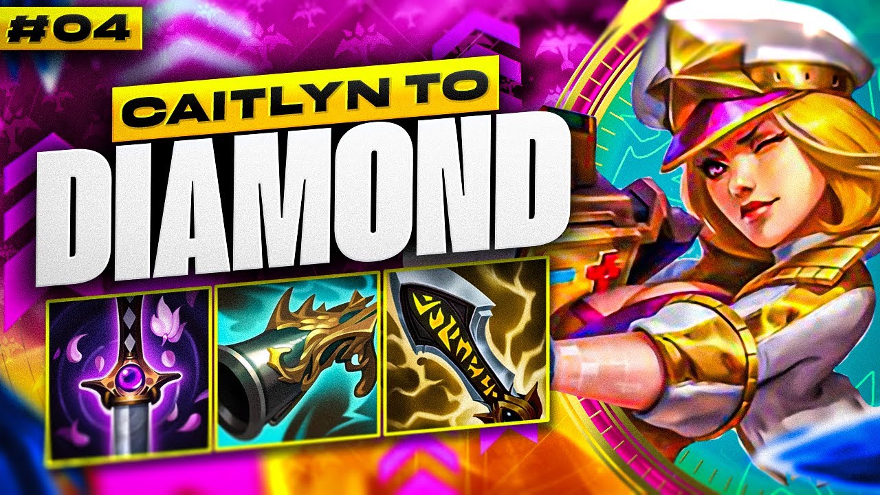 Caitlyn Unranked to Diamond #4 - Best Caitlyn Build Season 14 | Caitlyn ADC Gameplay Guide