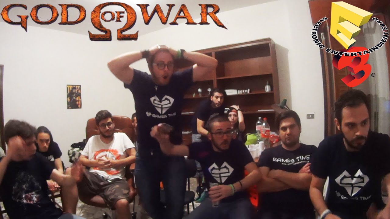 God of War 4 Reveal LIVE Reaction - E3 2016 SONY