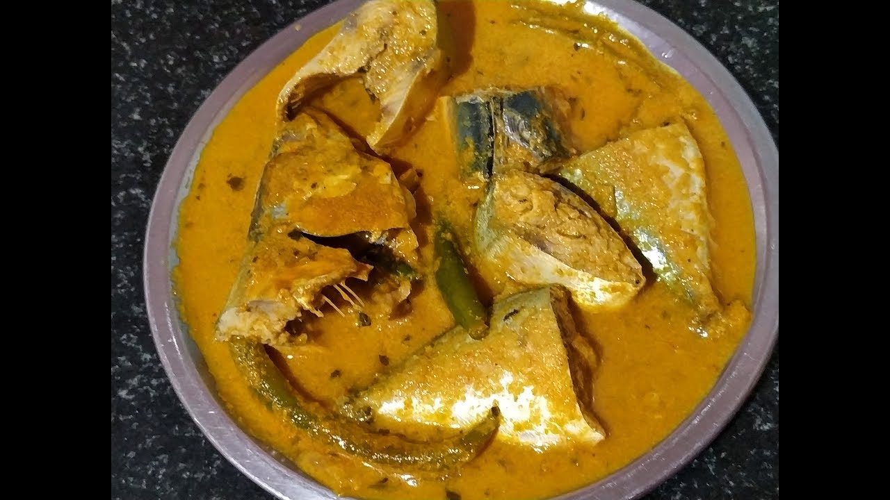 Konkan Style Mackerel Curry | Bangda Randai (Konkani)