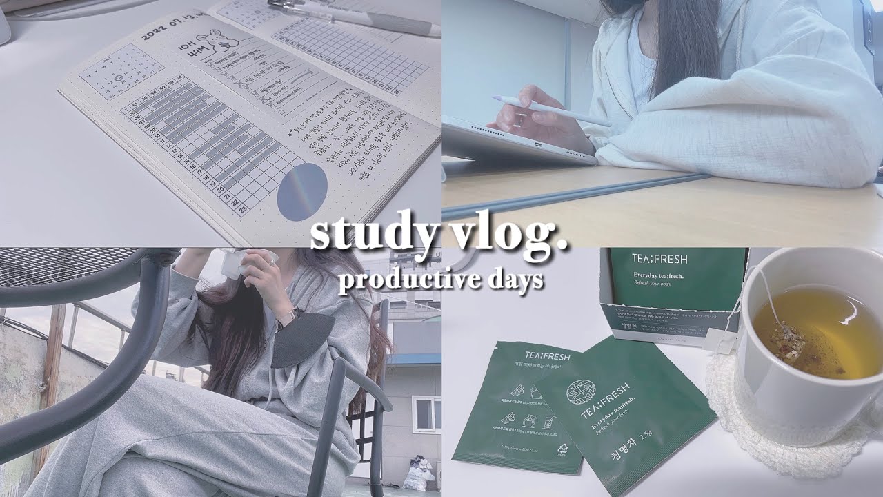 [vlog] 임고생 브이로그ㅣ노량진 고시원 라이프, 노량진 직강 브이로그ㅣ티프레쉬 청명차ㅣstudy vlogㅣa productive daysㅣ