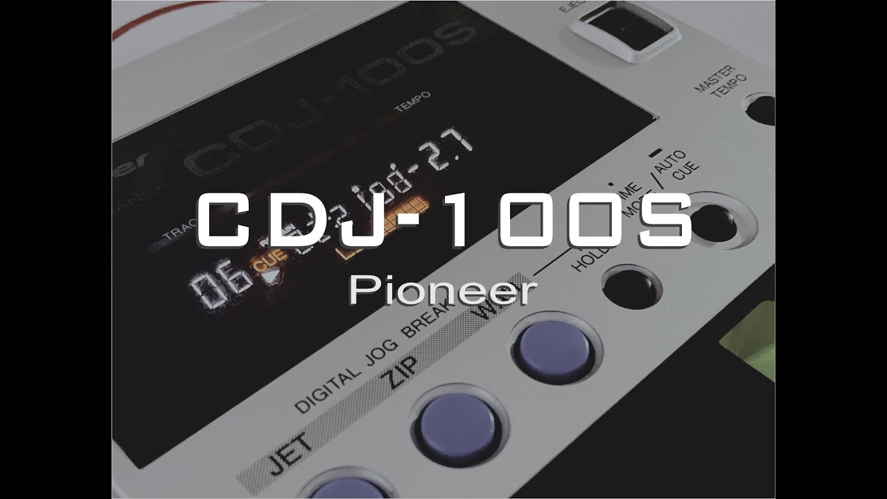Tudo sobre (08): CDJ-100s Pioneer - by Maicon Louse